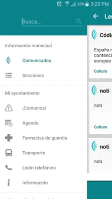 Valdecaballeros Informa android App screenshot 2